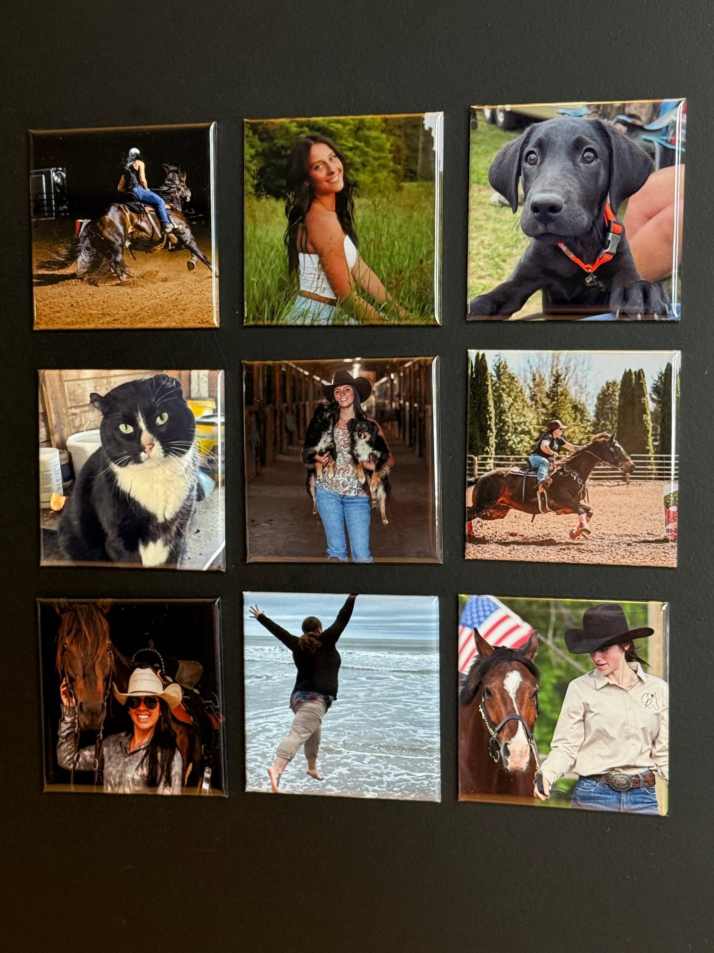 Custom 2x2 Photo Magnet Set
